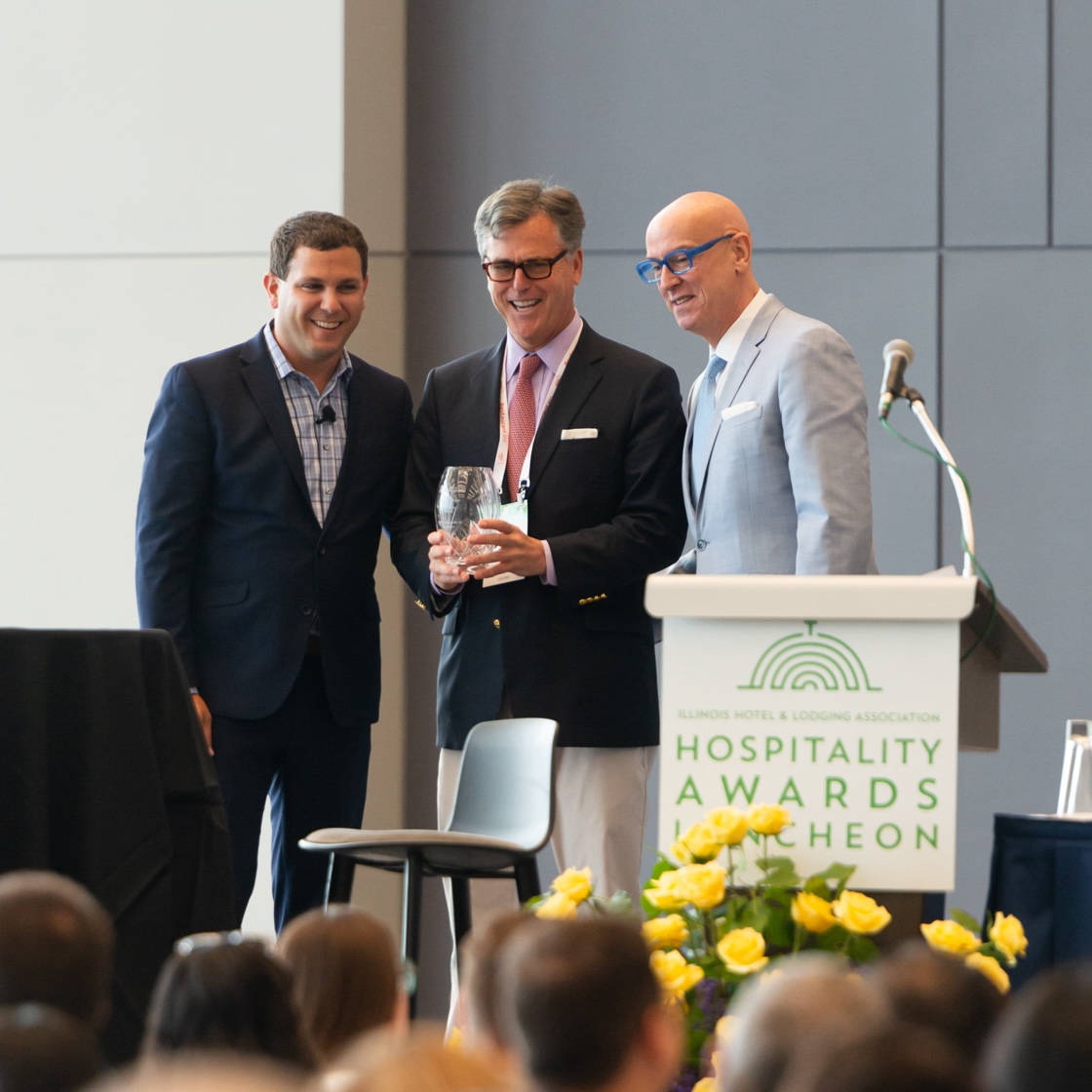 John Rutledge Honored with Ambassador of Hospitality Award by the Illinois Hotel & Lodging Association